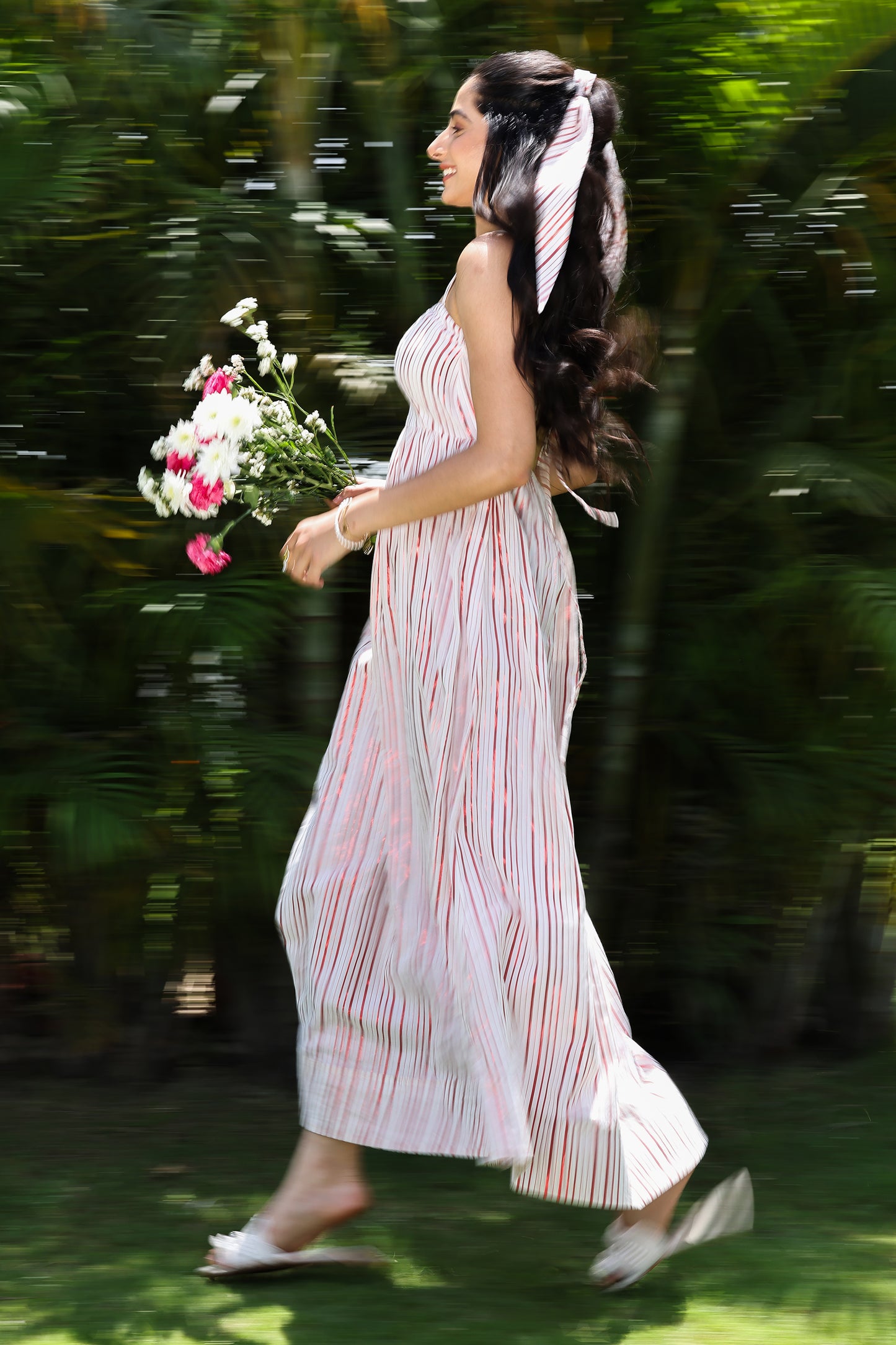 Aurora Open-Back Dress