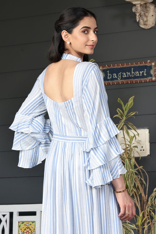 Elara Ruffle Dress