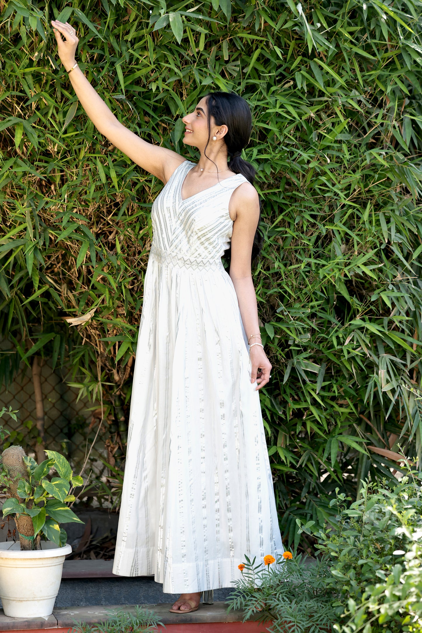 Elara Open-Back Dress