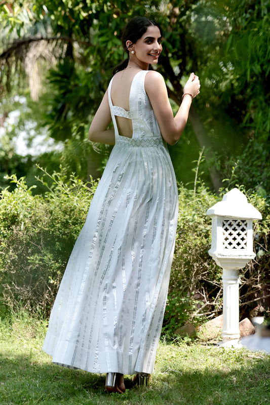 Elara Open-Back Dress