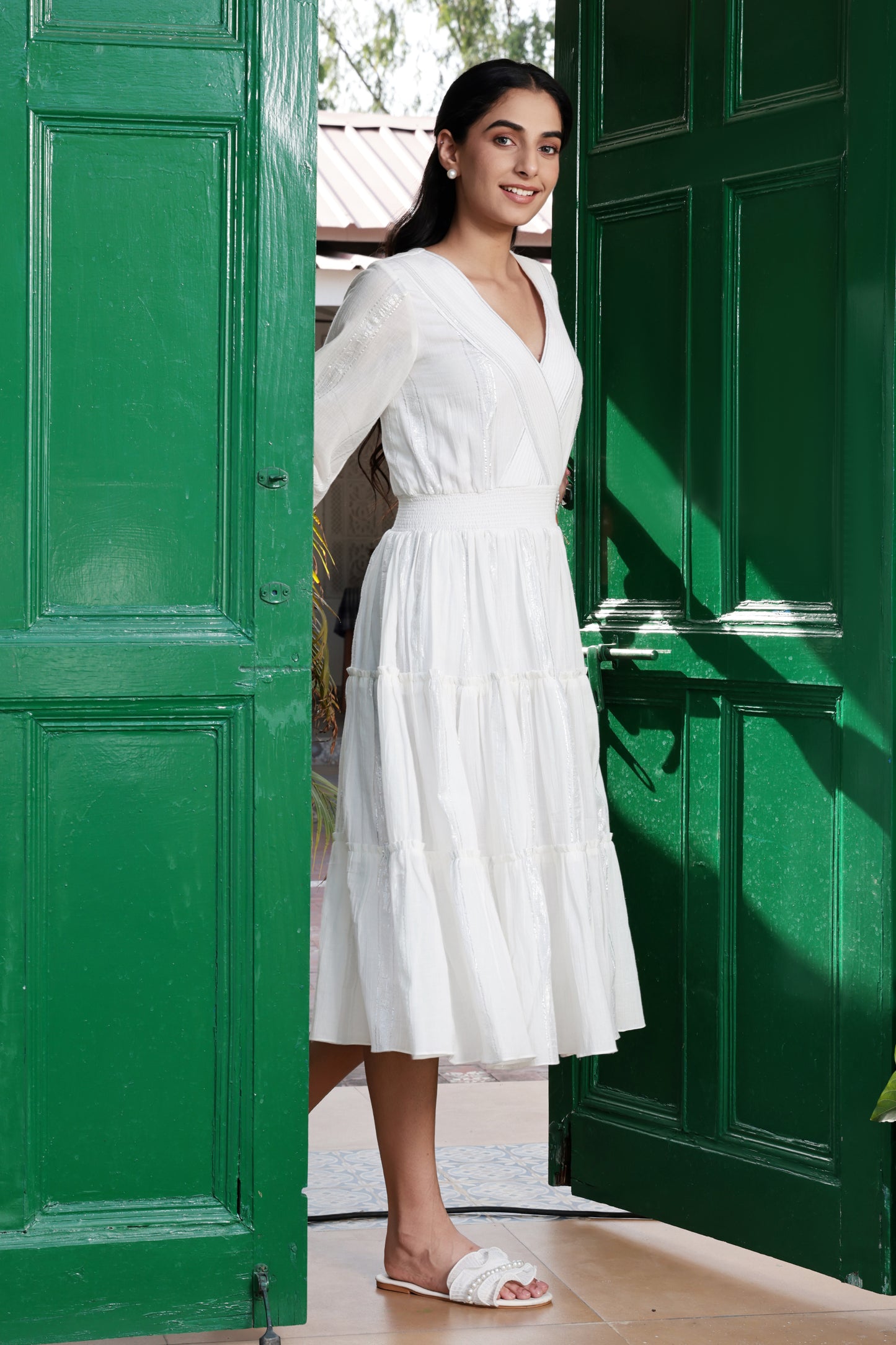 Alina Tiered Dress